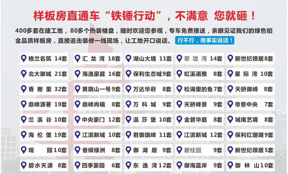 東莞老字號(hào)裝修公司魯班裝飾部分在建工地